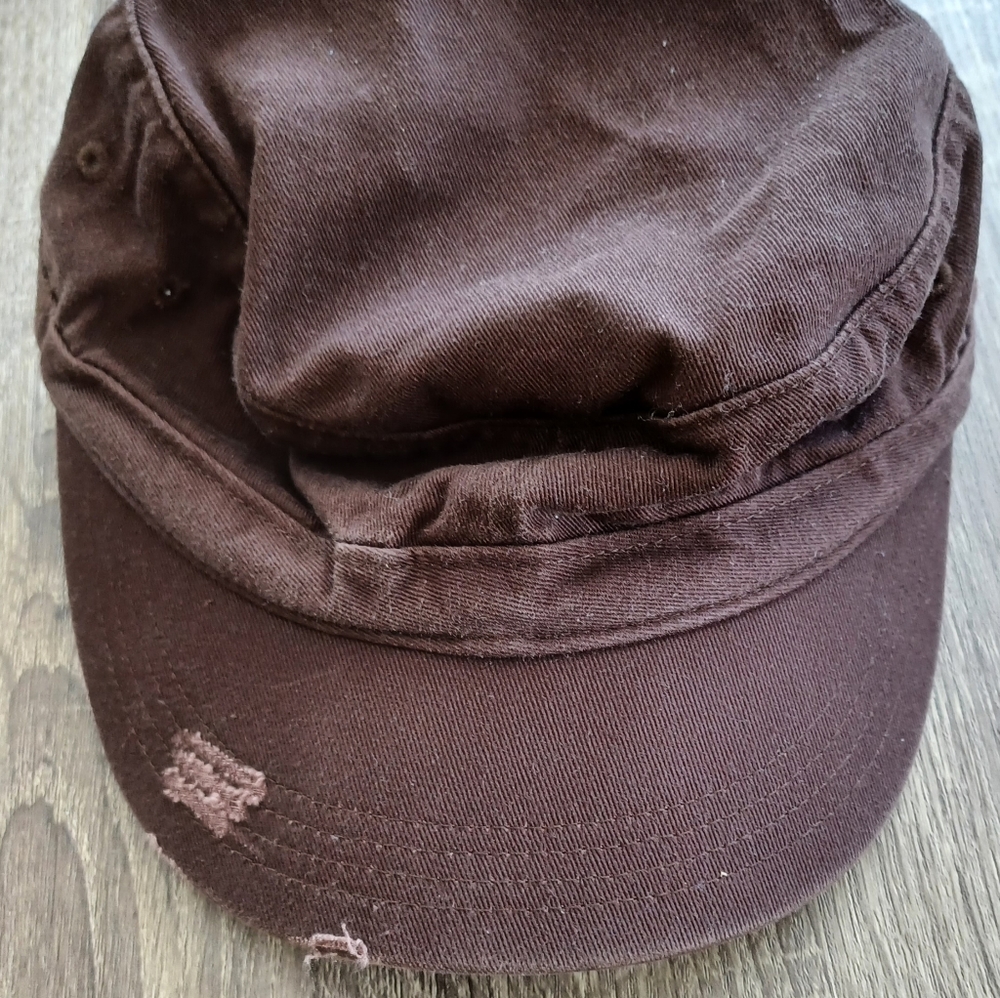 Ladies Distressed Military Cap by District Threads